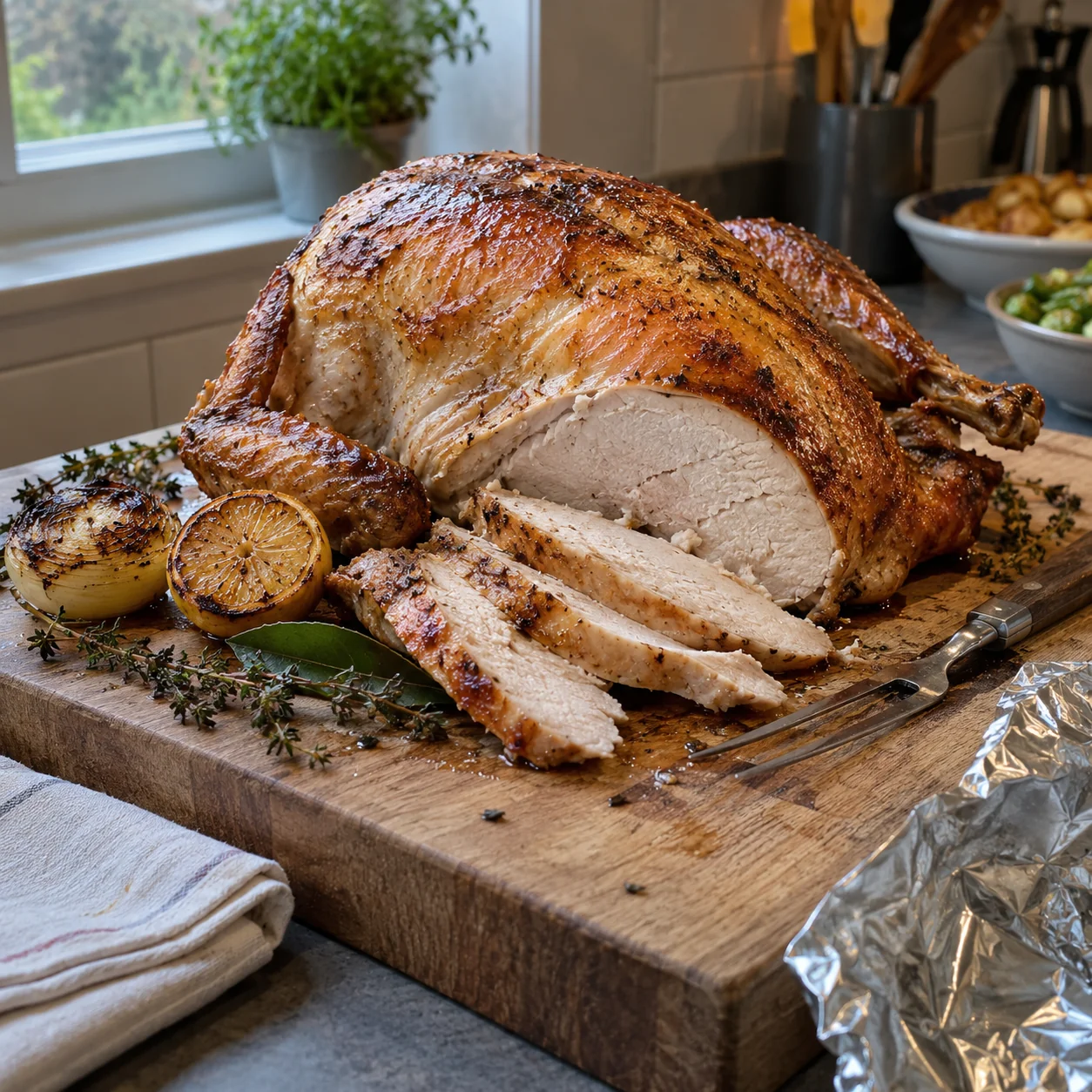 Roast turkey